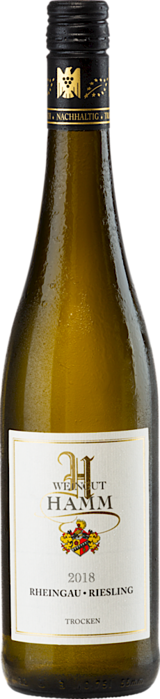 Rheingau Riesling QBA Trocken, Weingut Hamm, 0,75 l