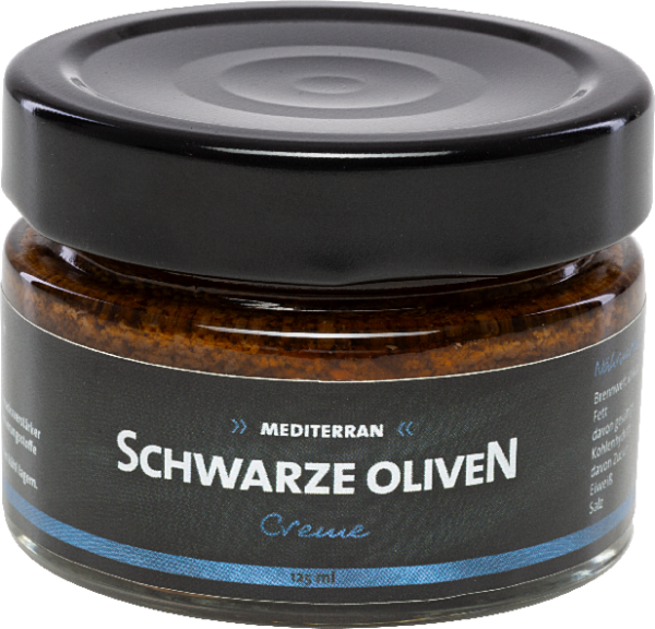 Schwarze Olivencreme - Plantikow - Feinkost - Saucen & Co.