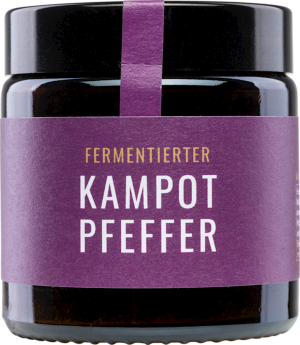 Fermentierter Kampot-Pfeffer im Glas - Hennes' Finest - Feinkost - Gewürze