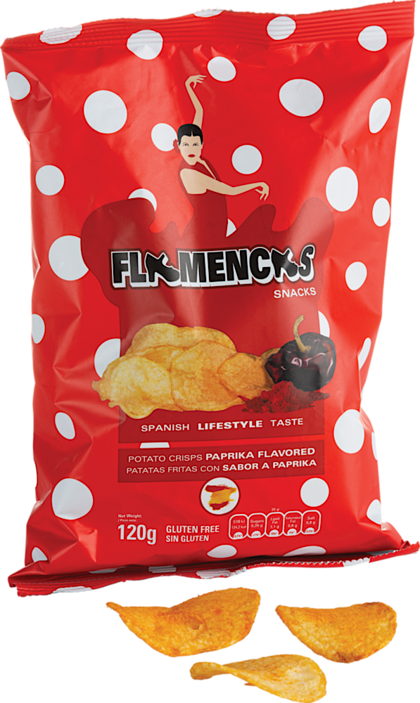 Flamencas Paprika Flavored - Flamencas Snacks - Feinkost - Snacks