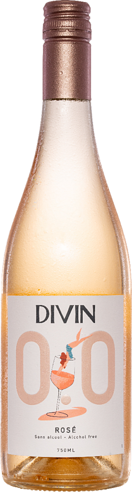 Divin Rosé 0.0%  - Divin NoLow - Alkoholfrei - Frankreich