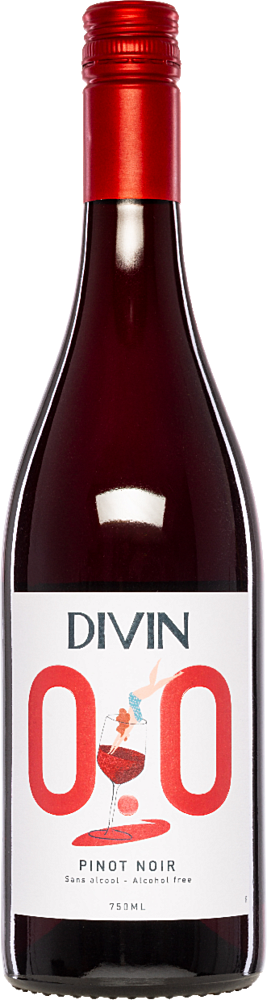 Divin Pinot Noir 0.0%  - Divin NoLow - Alkoholfrei - Frankreich
