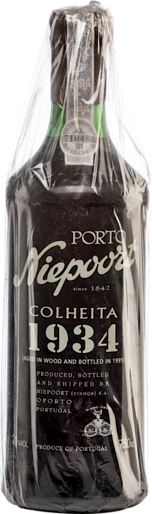 Colheita in 1er original Holzkiste 1934 1934 - Niepoort Vinhos - Portwein - Portugal