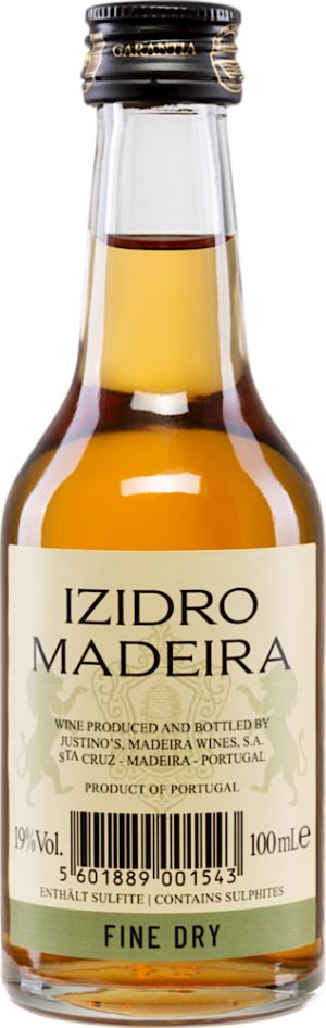 Izidro Fine Dry 3 Years Old Miniatur  - Justino's Madeira - Madeira - Portugal
