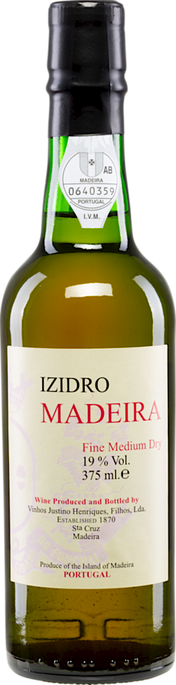 Izidro Fine Medium Dry 1/2 Flasche  - Justino's Madeira - Madeira - Portugal