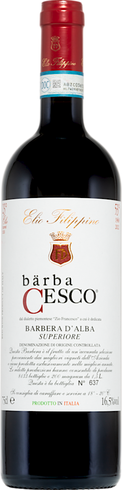 Bärba Cesco Barbera d’ Alba Superiore