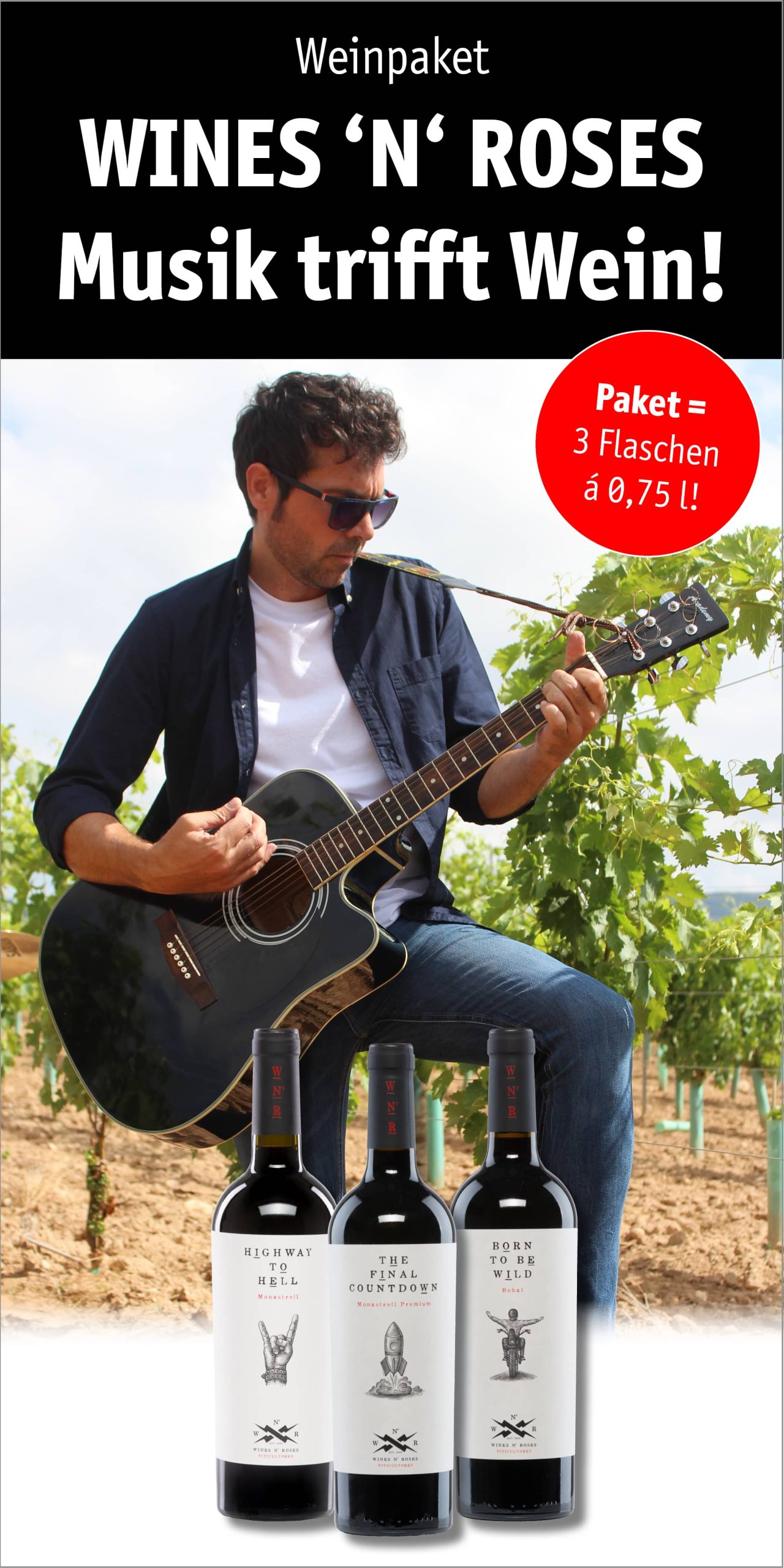 Wines N' Roses - Musik trifft Wein