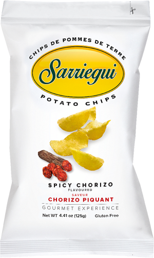 Sarriegui Potato Chips Spicy Chorizo - Patatas San Jeronimo S.L. - Feinkost - Snacks