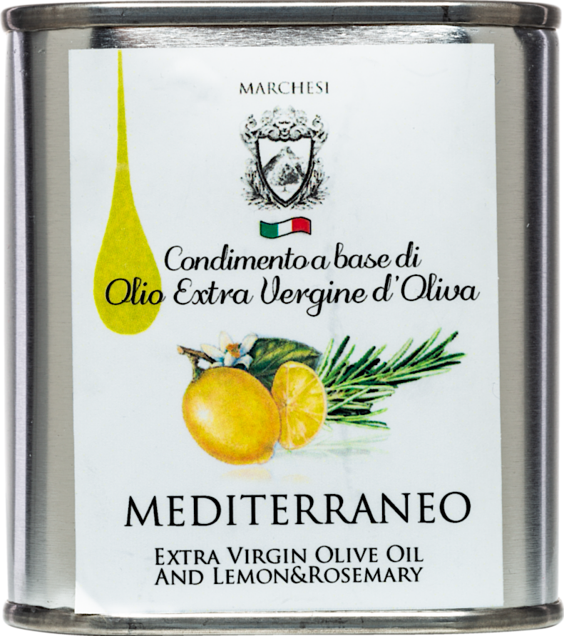 Mediterraneo Olio Extra Vergine d Oliva - Azienda Agricola Marchesi - Feinkost - Essig & Öle