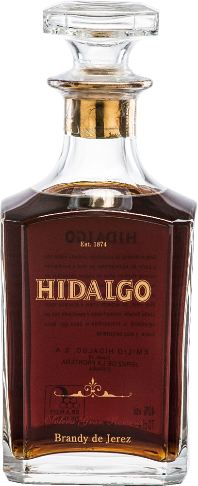 Brandy Hidalgo Privilegio Solera Gran Reserva 1er Holzkiste  - Emilio Hidalgo - Brandy - Spanien