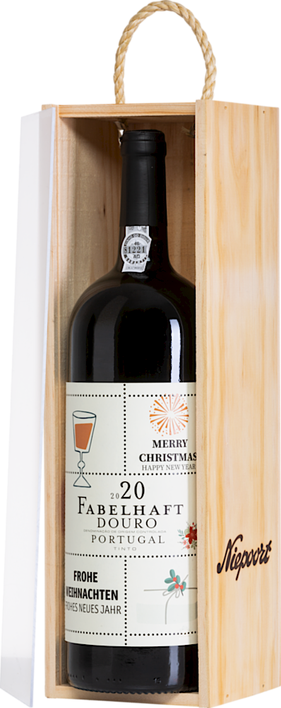 Fabelhaft Tinto WEIHNACHTSEDITION Magnum 1er Holzkiste 2020 - Niepoort Vinhos - Rotwein - Portugal