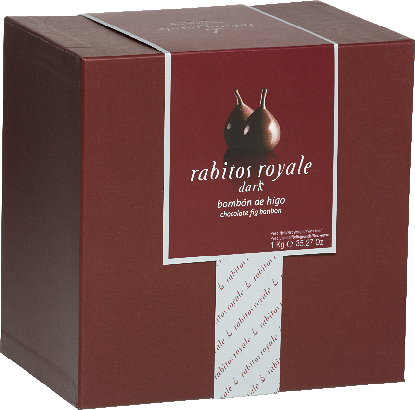 Rabitos Royale Bombón de Higo Dark 1 kg-Packung - La Higuera - Feinkost - Süß