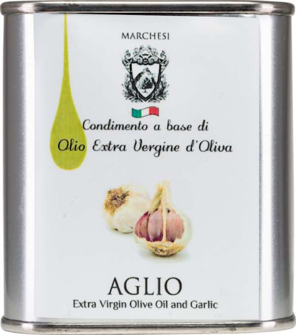 Aglio Olio Extra Vergine d Oliva - Azienda Agricola Marchesi - Feinkost - Essig & Öle