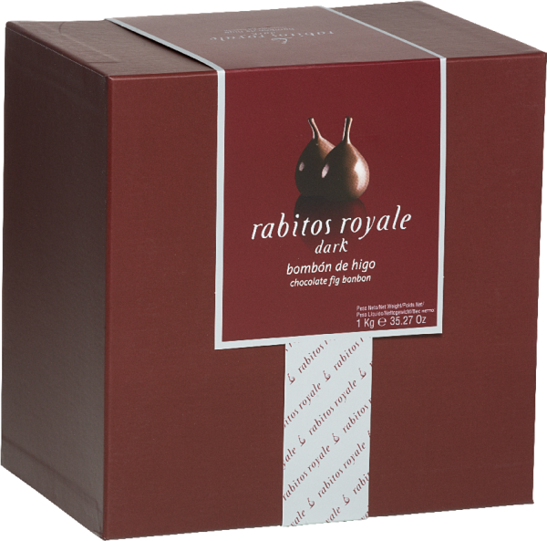 Rabitos Royale Bombón de Higo Dark 1 kg-Packung - La Higuera - Feinkost - Süß