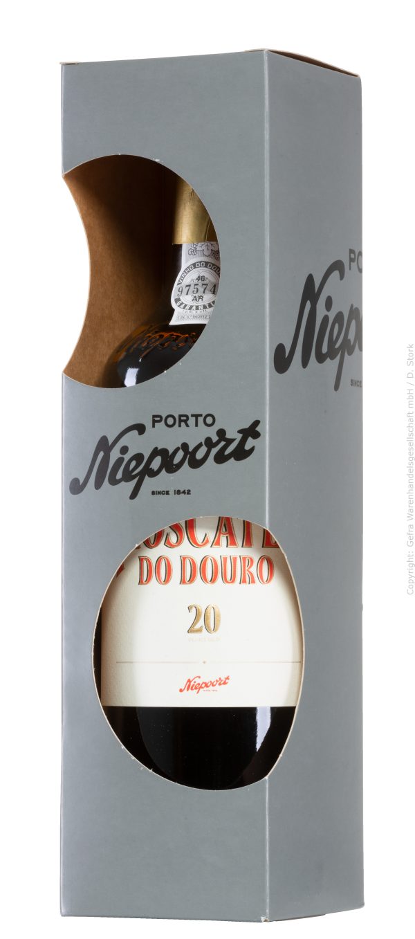 Moscatel do Douro 20 Years in 1er Geschenkpackung – Bild 2