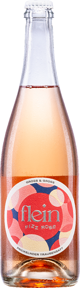 Flein Fizz Prickelnder Traubensaft rosé 2024 - Brüder Gross & Gross GbR - Alkoholfrei - Österreich