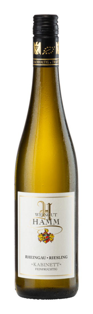 Rheingau Riesling Kabinett feinfruchtig 2022 - Weingut Hamm VDP - Weißwein - Deutschland