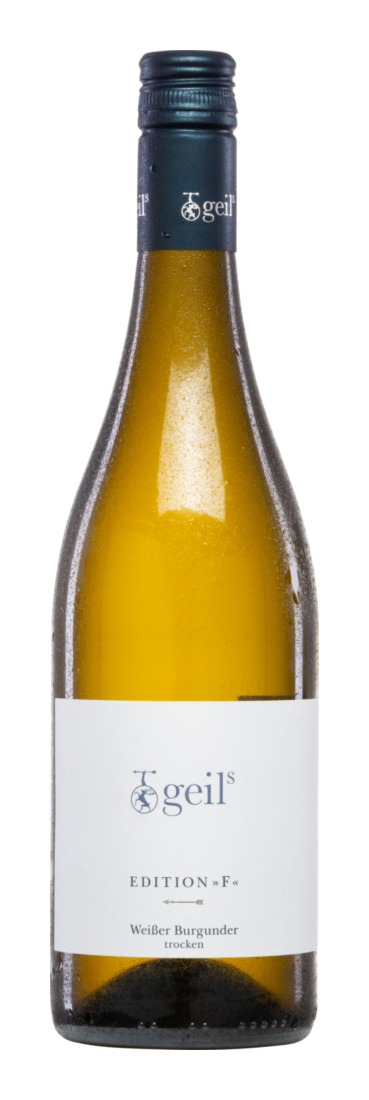 Weißer Burgunder Trocken Edition »F« 2023 - Geils Sekt- und Weingut - Weißwein - Deutschland