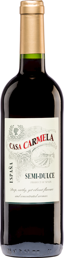 Casa Carmela Semi-Dulce Tinto 2023 - Bodegas Castaño - Rotwein - Spanien