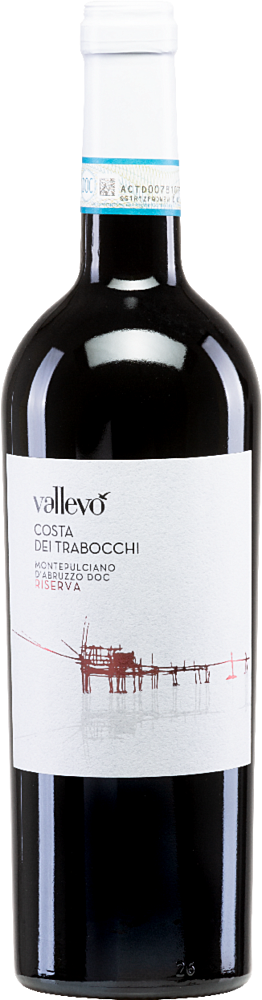 Vallevo Costa dei Trabocchi Montepulciano Riserva 2020 - Cantina Frentana - Rotwein - Italien