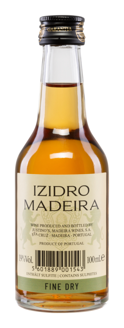 Izidro Fine Dry 3 Years Old Miniatur  - Justino's Madeira - Madeira - Portugal