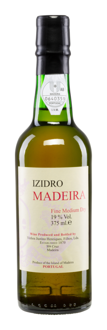 Izidro Fine Medium Dry 1/2 Flasche - Justino's Madeira - Madeira - Portugal