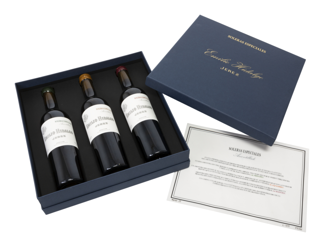 Selection Solares Especiales Amontillado  - Emilio Hidalgo - Sherry - Spanien