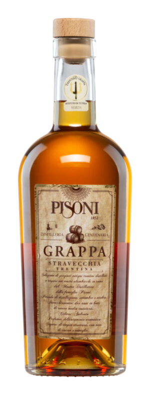 Grappa Trentina Stravecchia  - Cantina Distilleria Pisoni - Grappa - Italien