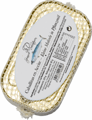 Caballitas en Aceite Vegetal - Barcino Gourmet S.L./Spanish Delicatessen - Feinkost - Fische & Meeresfrüchte