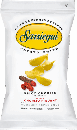 Sarriegui Potato Chips Spicy Chorizo - Patatas San Jeronimo S.L. - Feinkost - Snacks