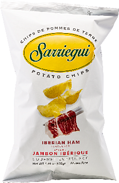 Sarriegui Potato Chips Iberian Ham - Patatas San Jeronimo S.L. - Feinkost - Snacks