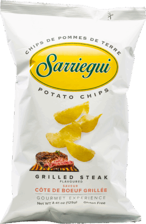 Sarriegui Potato Chips Grilled Steak - Patatas San Jeronimo S.L. - Feinkost - Snacks