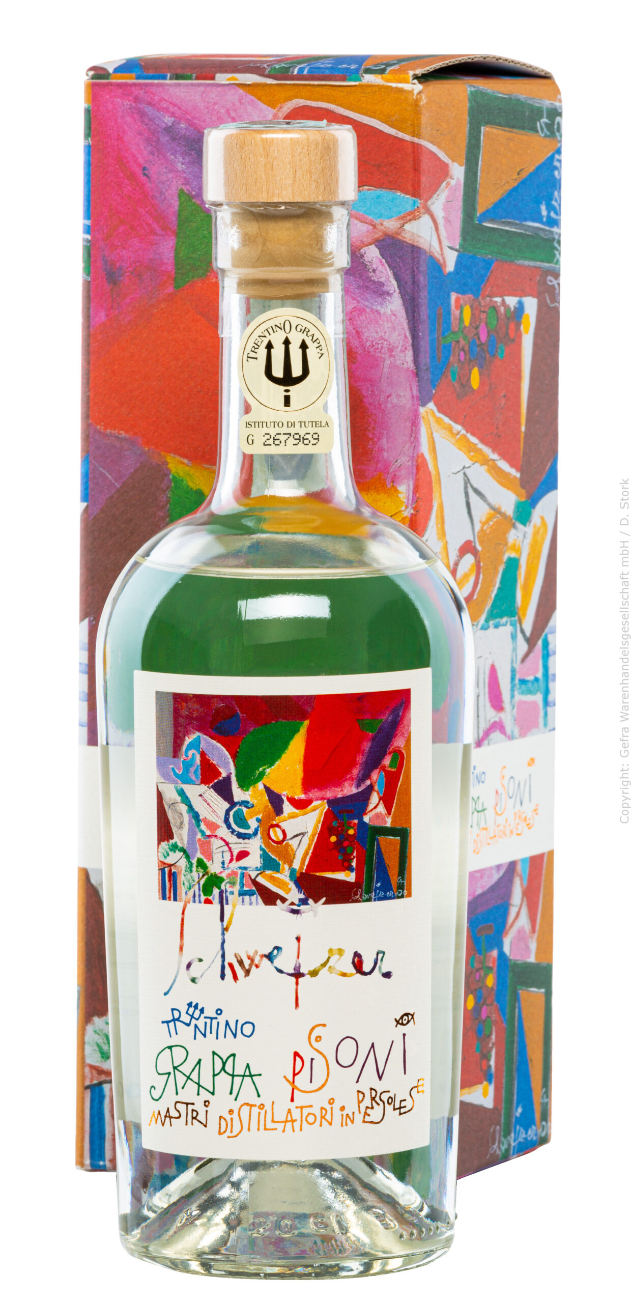 Pisoni Grappa Trentina Edition Riccardo Schweizer – Bild 2