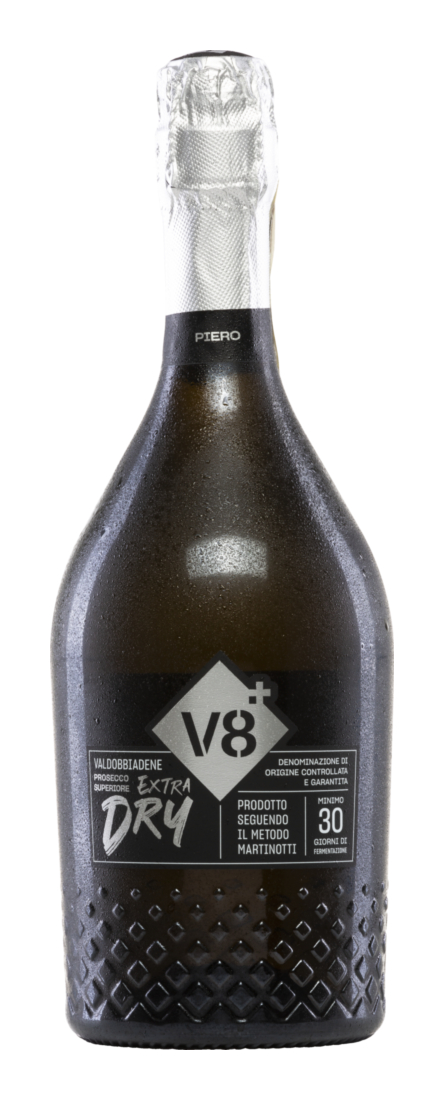 v8+ Piero Valdobbiadene Prosecco Superiore Extra Dry  - Vineyards v8+ - Prosecco - Italien