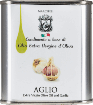Aglio Olio Extra Vergine d Oliva - Azienda Agricola Marchesi - Feinkost - Essig & Öle