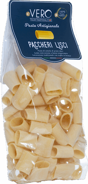 Pasta - Paccheri Lisci - Vero Italian Traditional Food - Feinkost - Pasta