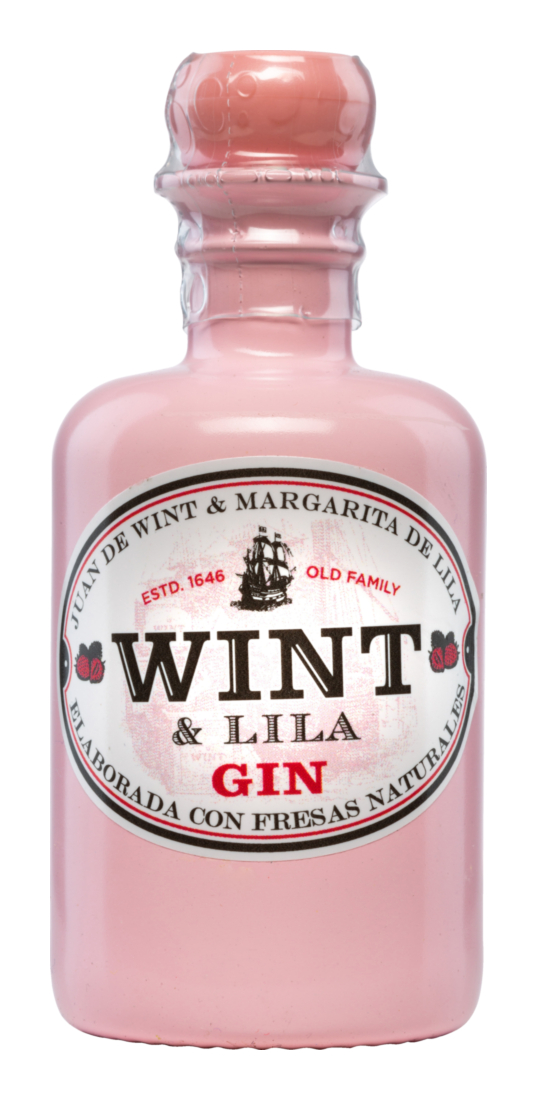 Wint & Lila London Strawberry Gin Miniatur  - Wint & Lila - Gin - Spanien