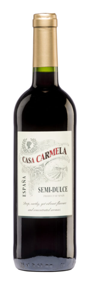 Casa Carmela Semi-Dulce Tinto 2023 - Bodegas Castaño - Rotwein - Spanien