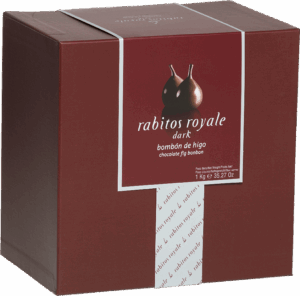 Rabitos Royale Bombón de Higo Dark 1 kg-Packung - La Higuera - Feinkost - Süß