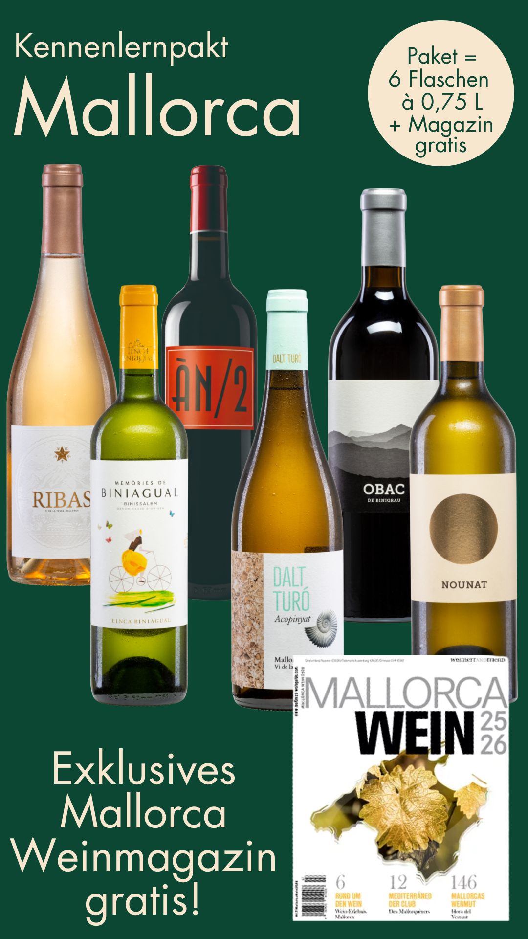 Probierpaket Mallorca plus Zeitschrift