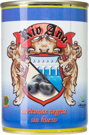 Aceitunas Negras sin Hueso - Aceitunera del Guadiana S.L. (Marke: Rio Ana) - Feinkost - Oliven & Tapas
