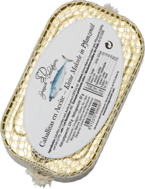 Caballitas en Aceite Vegetal - Barcino Gourmet S.L./Spanish Delicatessen - Feinkost - Fische & Meeresfrüchte