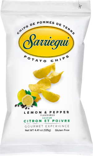 Sarriegui Potato Chips Lemon & Pepper - Patatas San Jeronimo S.L. - Feinkost - Snacks