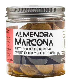 Almendra Marcona Frita con Aceite de Oliva y Sal de Trufa - Ibendra - Feinkost - Snacks