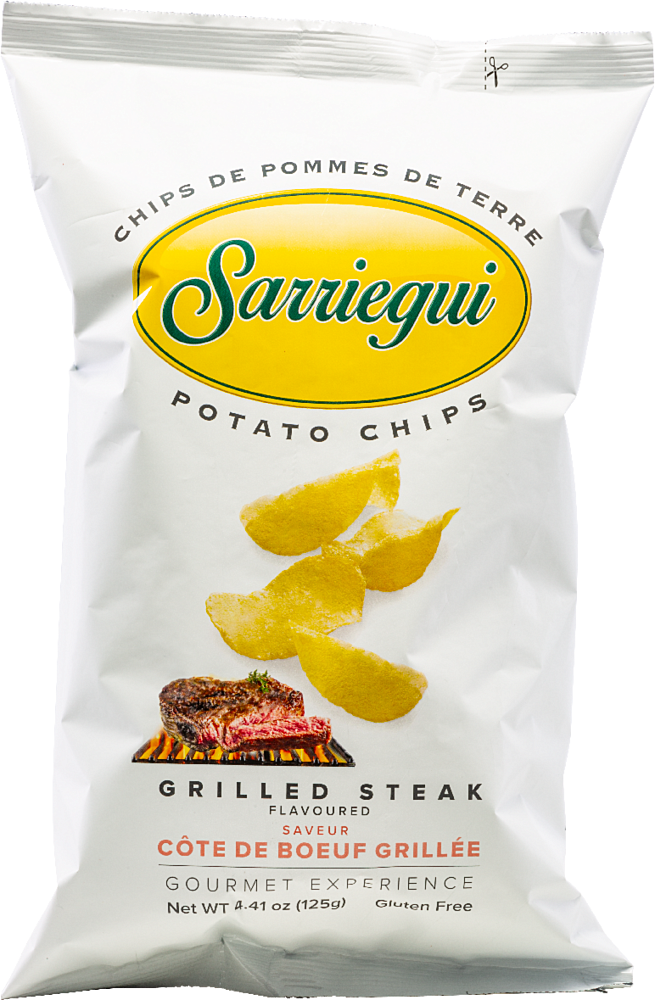 Sarriegui Potato Chips Grilled Steak - Patatas San Jeronimo S.L. - Feinkost - Snacks