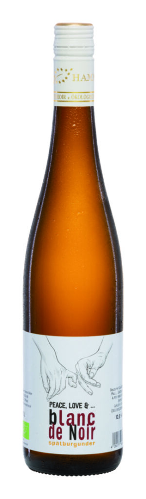 Peace Love & ... Blanc de Noir Spätburgunder 2023 - Weingut Hamm VDP - Weißwein - Deutschland