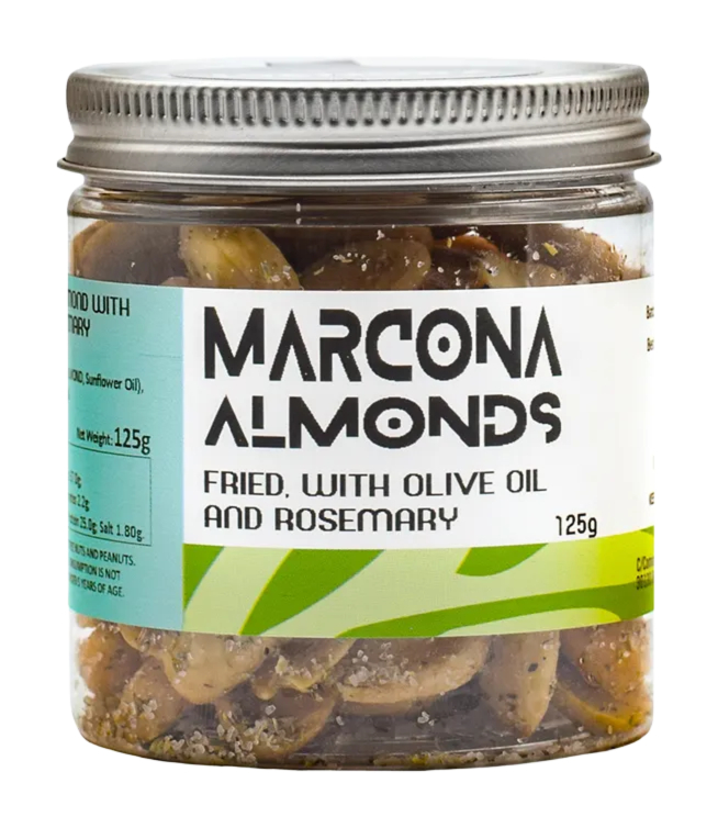 Almendra Marcona Frita con Romero y Aceite de Oliva - Ibendra - Feinkost - Snacks