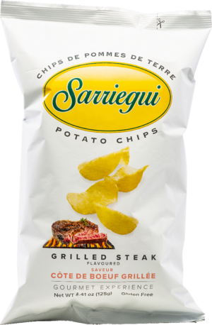 Sarriegui Potato Chips Grilled Steak - Patatas San Jeronimo S.L. - Feinkost - Snacks