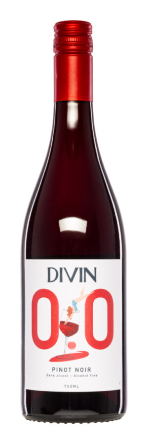 Divin Pinot Noir 0.0%  - Divin NoLow - Alkoholfrei - Frankreich