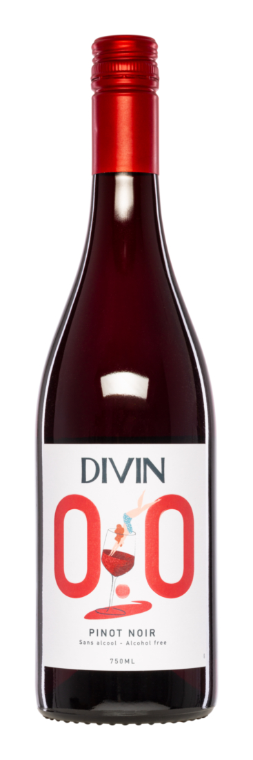 Divin Pinot Noir 0.0%  - Divin NoLow - Alkoholfrei - Frankreich